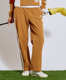 PW CIRCULUS 【WOMEN】サイドラインストレートワイドパンツ ゴルフウェア レディース