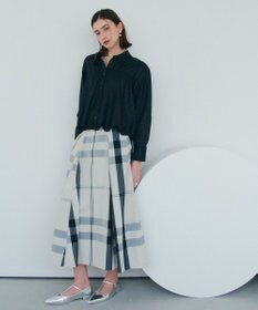 YECCA VECCA 撥水メモリーフレアスカート