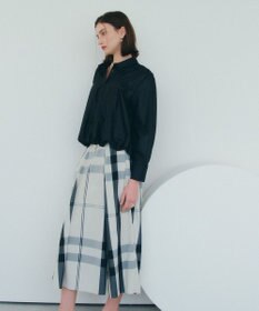 YECCA VECCA 撥水メモリーフレアスカート