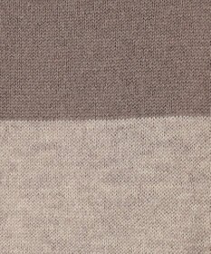 自由区 【洗える】セミウーステッドウール ニットワンピース