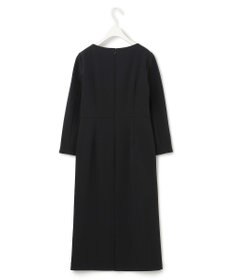 ICB 【洗える・ブラックフォーマル】 TaPeダブルクロス ワンピース