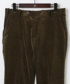 JOSEPH ABBOUD 【キングサイズ・ウエストも伸びる！遠州ファブリック/オーガニックコットン】ソフトコーデュロイ パンツ
