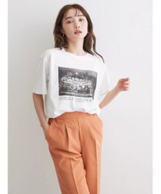 AMERICAN HOLIC フォトプリント半袖カットプルオーバー