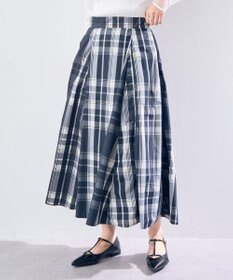 YECCA VECCA 撥水メモリーフレアスカート