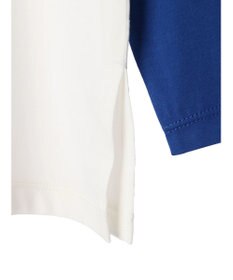 Green Parks シアーラグラン配色プルオーバー