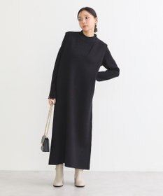 earth music&ecology Ｓｅｔ２点ハイネックプルオーバー＋ニットワンピース