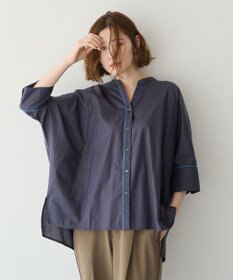 YECCA VECCA ペーパータッチドルマンシャツ