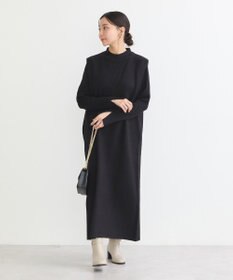 earth music&ecology Ｓｅｔ２点ハイネックプルオーバー＋ニットワンピース