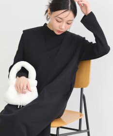 earth music&ecology Ｓｅｔ２点ハイネックプルオーバー＋ニットワンピース