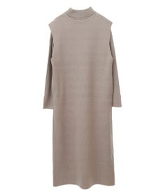 earth music&ecology Ｓｅｔ２点ハイネックプルオーバー＋ニットワンピース