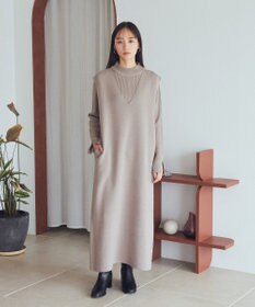 earth music&ecology Ｓｅｔ２点ハイネックプルオーバー＋ニットワンピース