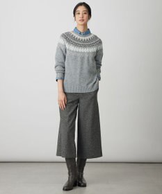 J.PRESS LADIES FAIR ISLE ラウンドネック ニット