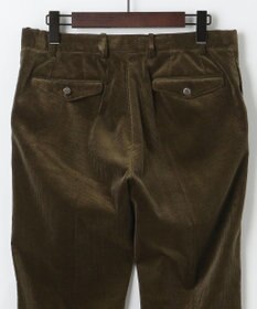 JOSEPH ABBOUD 【キングサイズ・ウエストも伸びる！遠州ファブリック/オーガニックコットン】ソフトコーデュロイ パンツ