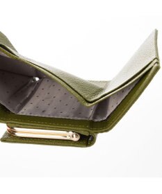 UNBILLION ペルケ perche / アクリル玉三つ折りミニサイフ