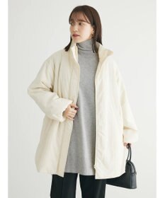 Green Parks 中わたスタンドカラーミドル丈ブルゾン