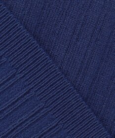 ANY 【洗濯機可】ランダムリブハイネックニット