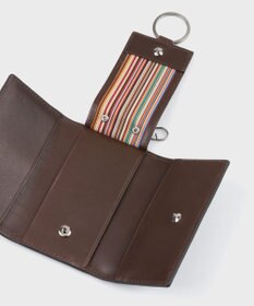 Paul Smith ベジタンストライプトリム キーケース