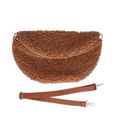 INTER-CHAUSSURES 【ANDREA CARDONE】レザーストラップボアショルダーバッグ