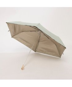 UNBILLION カシュネ cachenez / PUサテンリボン3段折りたたみ傘
