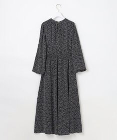 ANY SIS L 【洗える】フラワープリントワンピース × ニットベスト セット