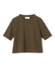 uncrave コットンミラノ ショート丈 Tシャツ（uncrave WHITE）