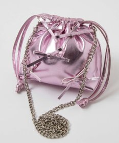 WEGO 巾着チェーンショルダー