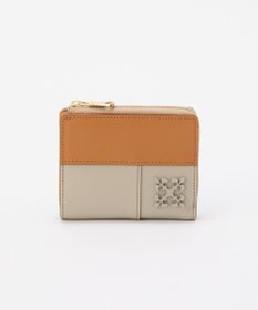 russet 【2025AW新作】パッチワークハーフウォレット(SO-430)