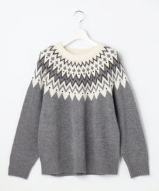 自由区 S フェアアイル ニット