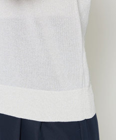 uncrave 【手洗い可】シアー ラメ ノースリーブニット（uncrave STANDARD）