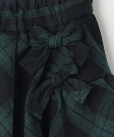 ANY KIDS チェックプリーツスカート