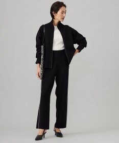 ICB L 【CLASSY.1月号掲載・洗える】ハイゲージリブベーシック プルオーバーニット