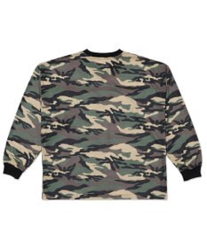 WEGO 【ユニセックス着用ITEM/MLサイズ展開】カモフラナンバリングホッケーT（LS）