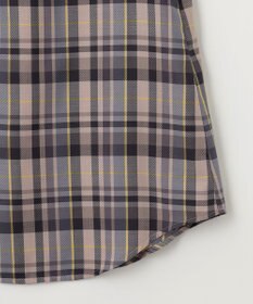 組曲 【リボンタイ付き】シアーツイルチェック ブラウス