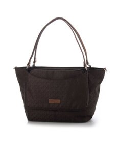 Y'SACCS ポーチ付きモノグラム2WAYトート