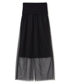 BEIGE， 【洗える】TAMARIX / ストレッチチュールIラインスカート