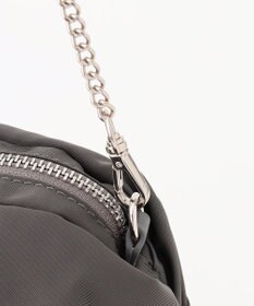 J.PRESS LADIES 【2way】ナイロンギャザー ショルダー バッグ
