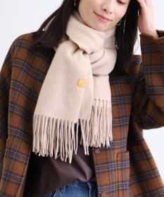 MOONBAT WEB限定【洗える】ミエル (miel) カシミヤ100％ 無地ストール