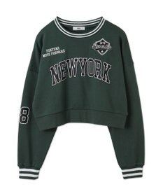 WEGO NEWYORKラインリブスウェット