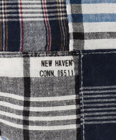 J.PRESS MEN パッチワーク プルオーバーシャツ