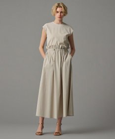 uncrave 【撥水・接触冷感・UVカット・洗濯機洗い可】マルチファンクションナイロン フレアスカート（uncrave STANDARD）