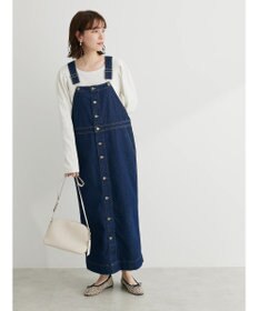 Green Parks デニムサロペットスカート