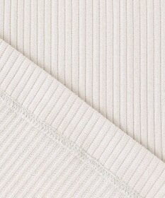 J.PRESS LADIES 【洗える】リブ ノースリーブ カットソー