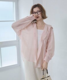 WEGO 【2026年春夏新作】シアーフードシャツ