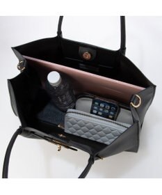 UNBILLION カシュカシュ cachecache / クラシック金具2wayスクエアトート