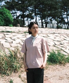 SHARE PARK LADIES 【UVカット・吸水速乾・ストレッチ・軽量 】ロゴポケットTシャツ（S・Mサイズ）