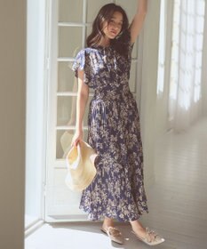 Feroux 【大好評につき新色・追加決定！】ウエストシャーリングデシン ワンピース