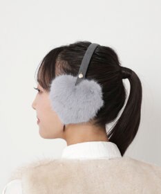 MOONBAT 【ラッピングBOX付き】FURLA ハート型イヤマフ