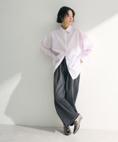 Green Parks タックワイドデニムパンツ