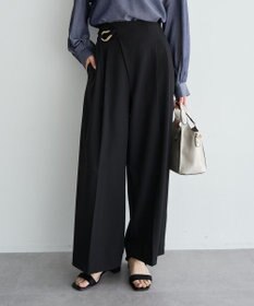 YECCA VECCA メタルベルトワイドパンツ