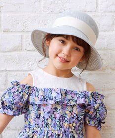 ANY KIDS 後ろ割れ リボン ブレード ハット